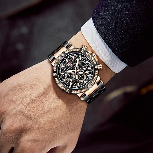 MF MINI FOCUS Business Men Watches (Chronograph/Waterproof