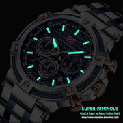 MF MINI FOCUS Business Men Watches (Chronograph/Waterproof