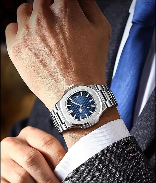 Men Quartz Movement Watch，Waterproof Luminous Men's Watch
