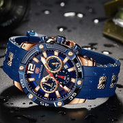 Watch for Men Sport Military Waterproof Chronograph Mens Watches