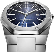 Men's Watch Octagonal Stainless Steel 30M Waterproof Luminous Wristwatch